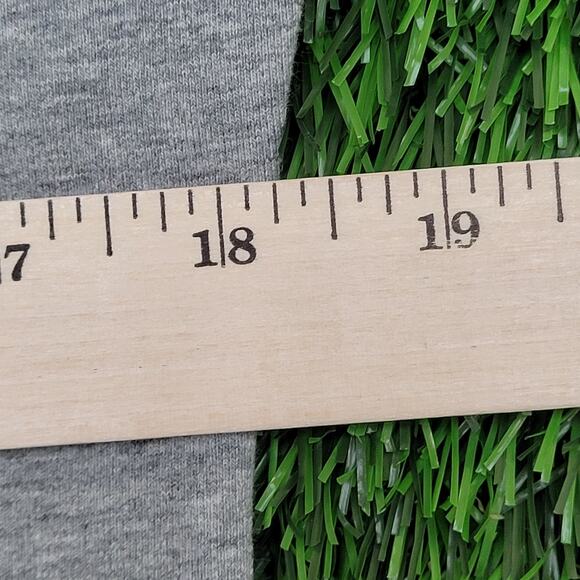 NIKE Track Jacket Womens M/L 18x24 Gray Script Logo - Picture 11 of 15